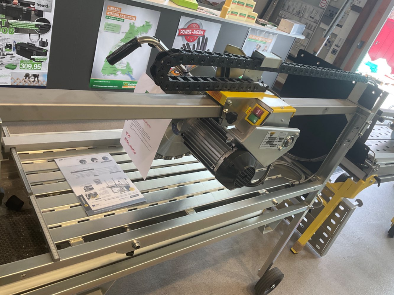 Samedia Steintrennmaschine UTS 520 inkl. Diamant-Scheibe