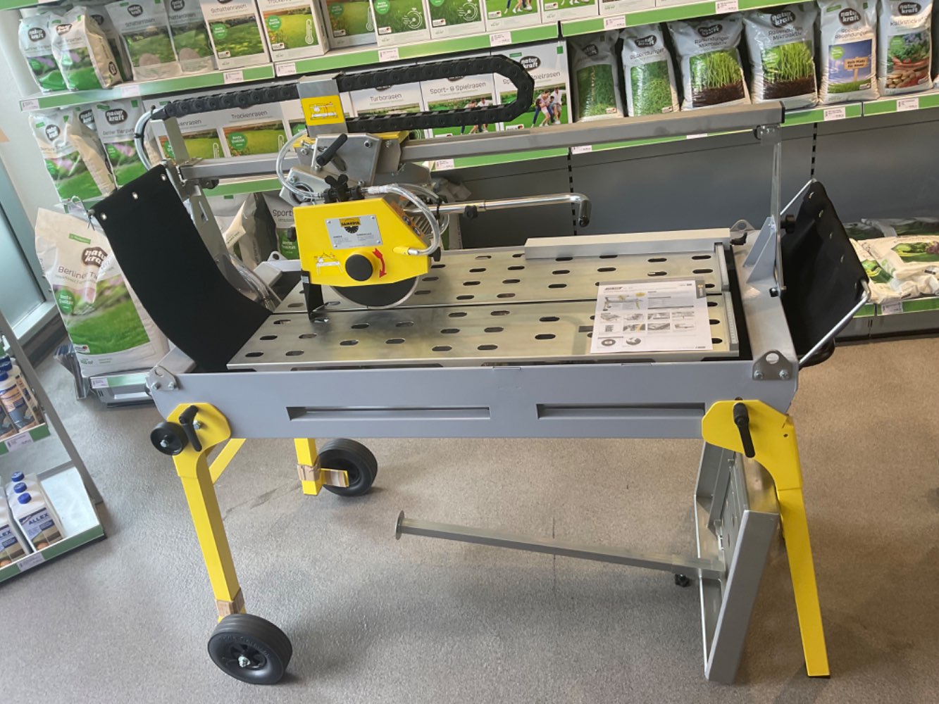 Samedia Steintrennmaschine TTS 500 inkl. Diamant-Scheibe | 1,5 kW