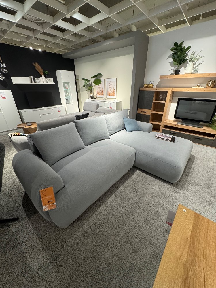 Ecksofa, Carry, ca.265cm, Grau Mebas, XXXLutz