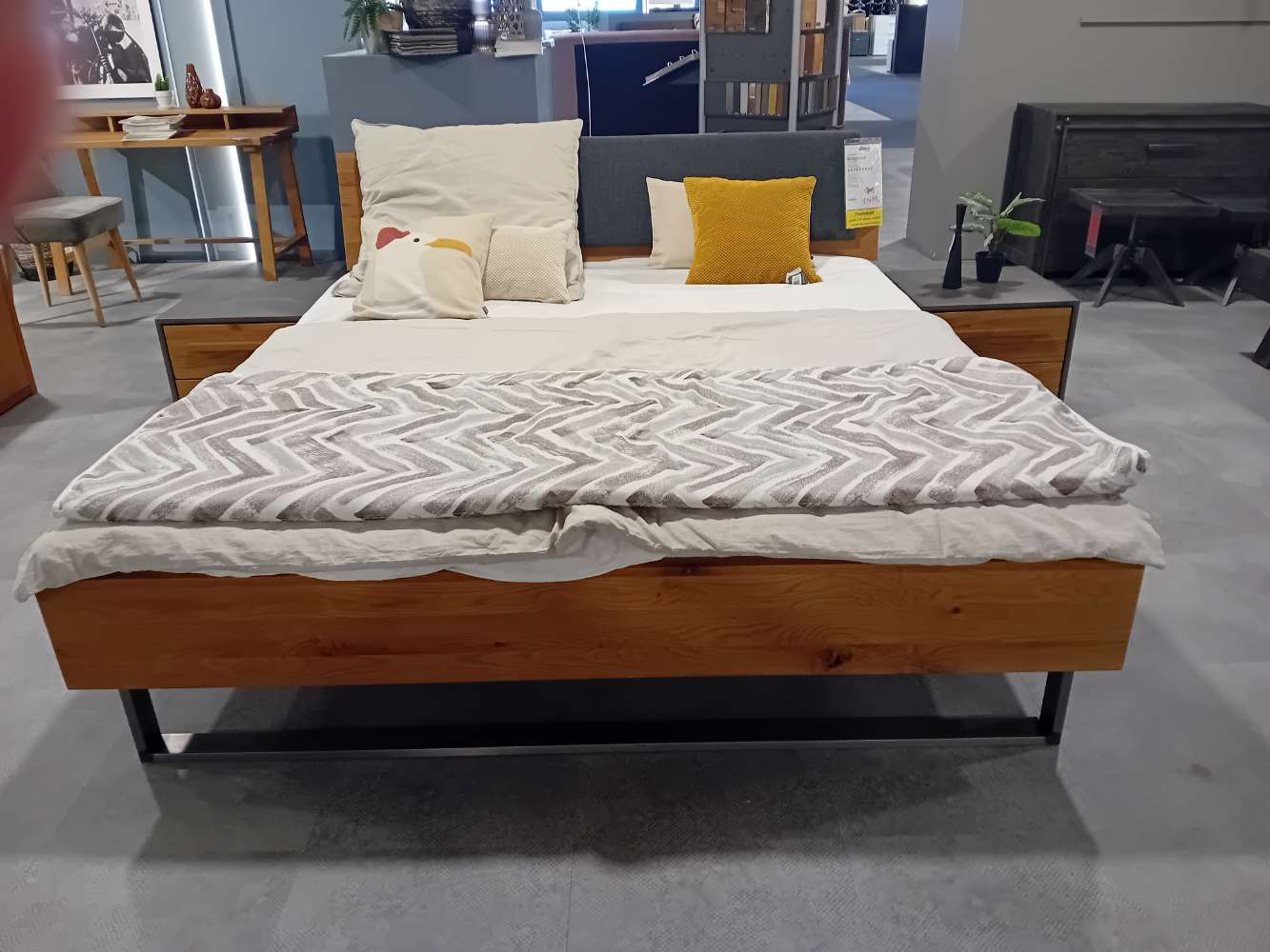 Bettgestell Oak-Wild Cadro 23