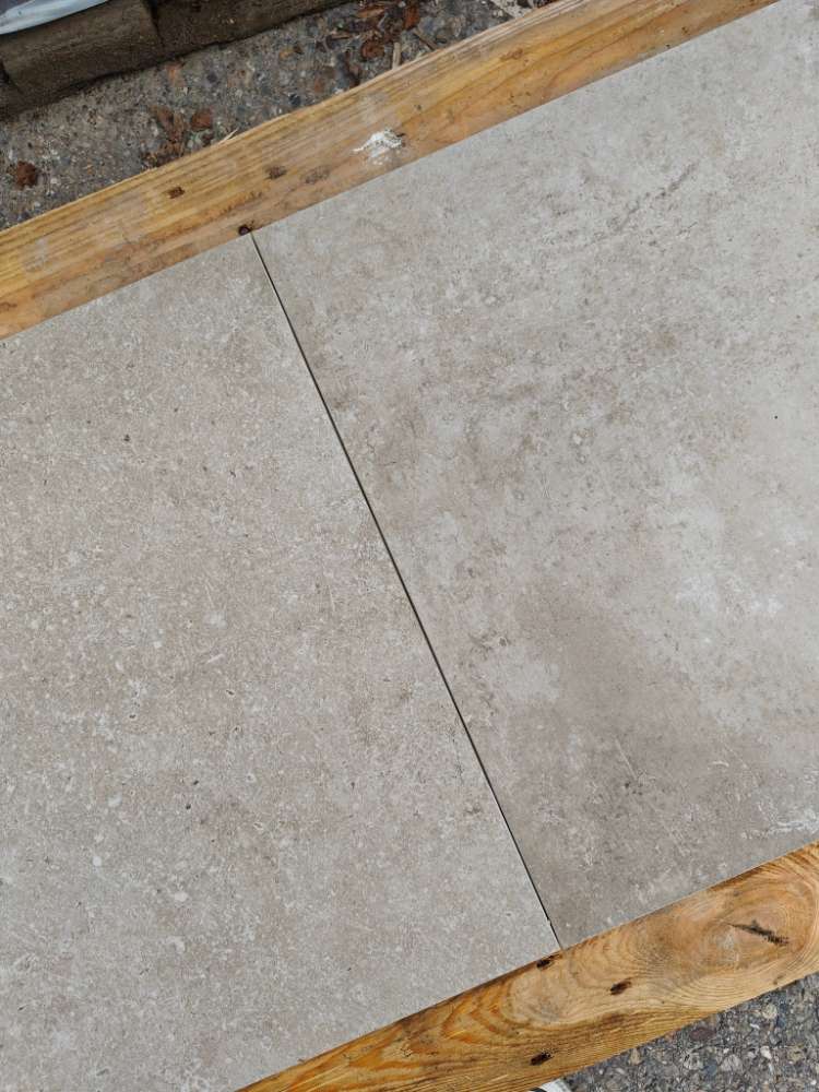 Terrassenplatten aus Keramik „Kastanienbraun“ 60x60x3cm 2. Wahl