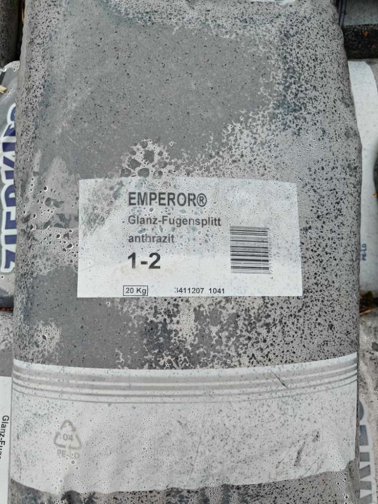 Glanz-Fugensplitt 1-2mm „anthrazit“ 20kg Sack