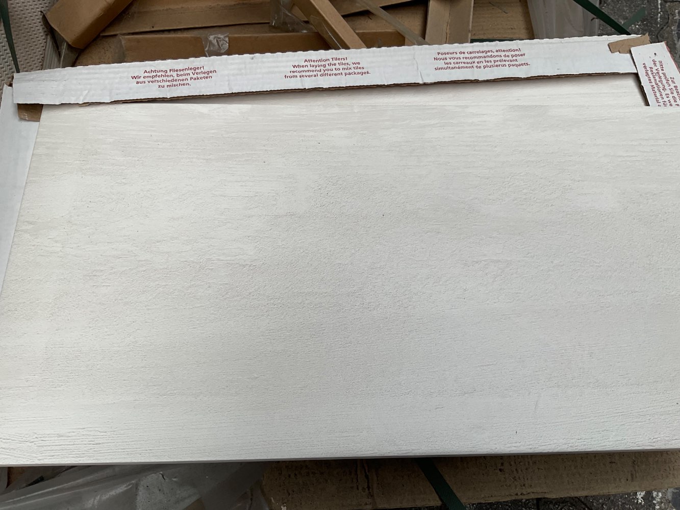 Wandfliesen Creme