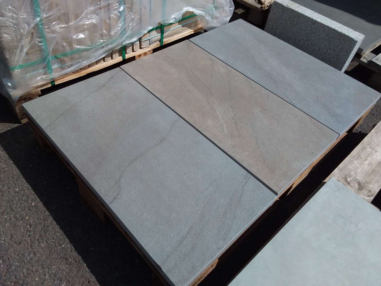 Keramik Platten 80x40x3 Terrassenplatten Feinsteinzeug Fliesen
