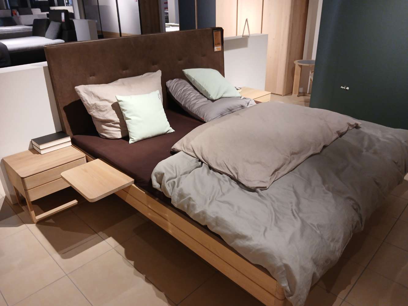 Bett, Team7, Float, 180x200cm,Eiche, XXXLutz