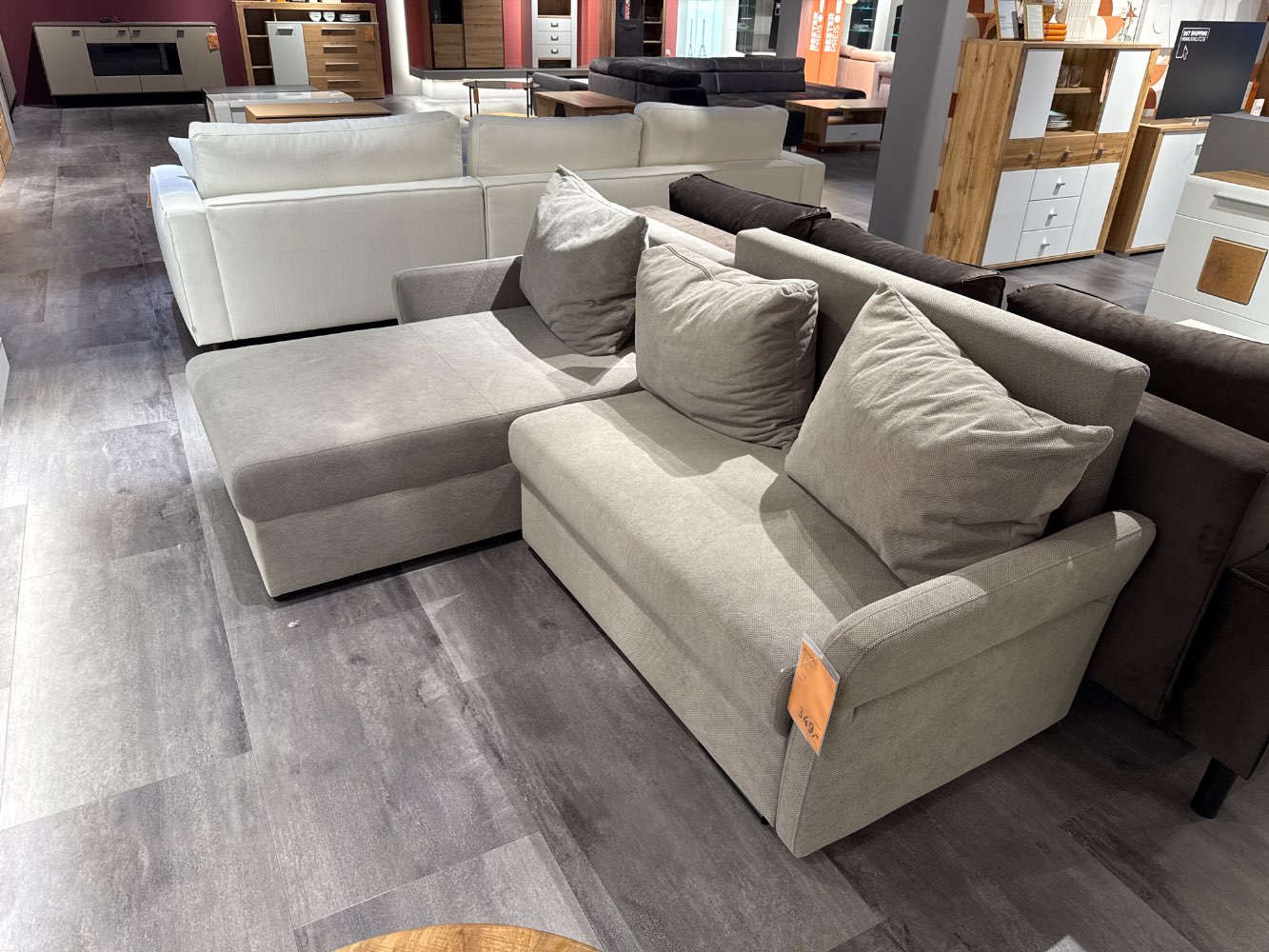 Möbel, Ecksofa, DAX -TIME-, Grau, XXXLutz