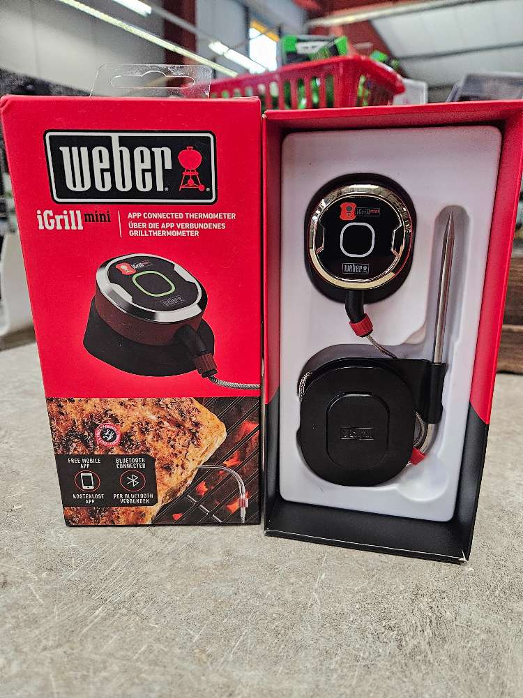 WEBER iGrill mini App verbundenen Grillthermometer statt 59€
