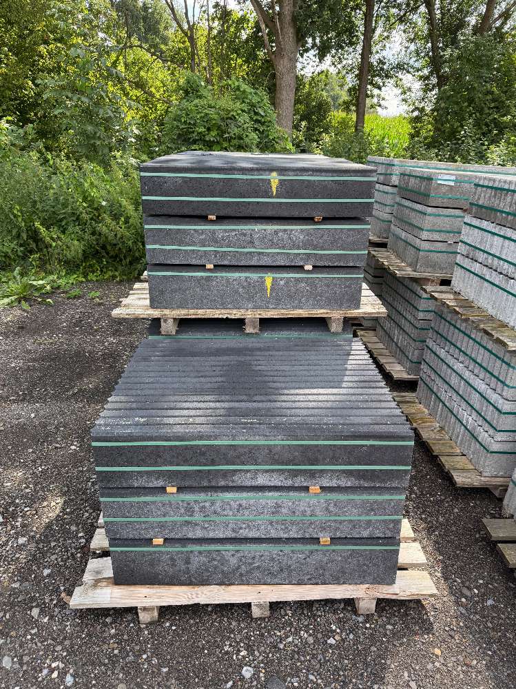 BE Rasenbord anthrazit, 5 x 20 x 100cm, Sonderposten