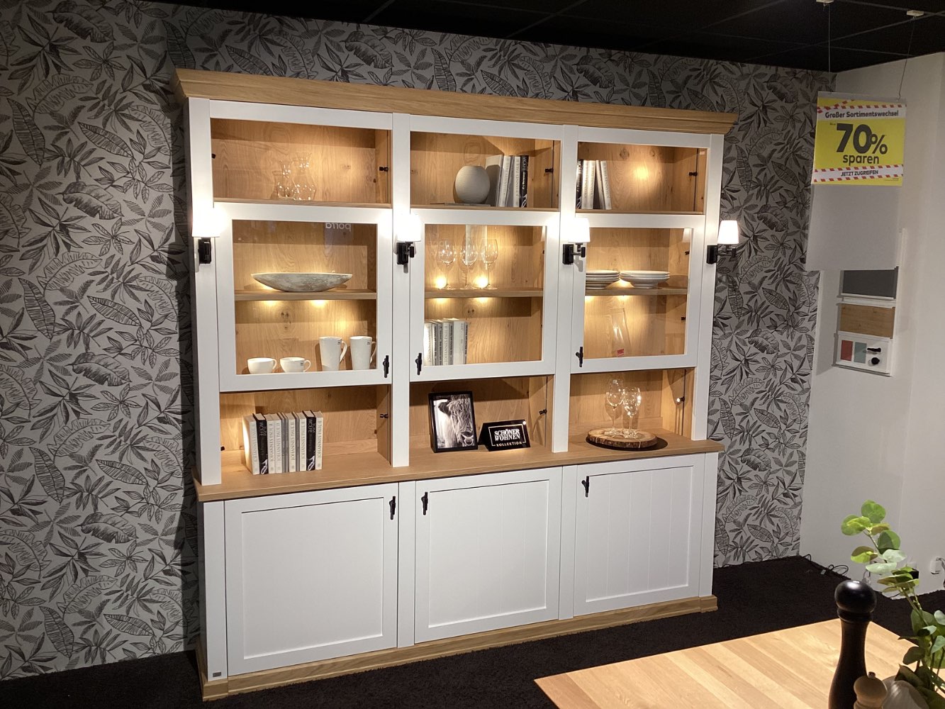 Buffetschrank „Village“, Schöner Wohnen, inkl. Beleuchtungen