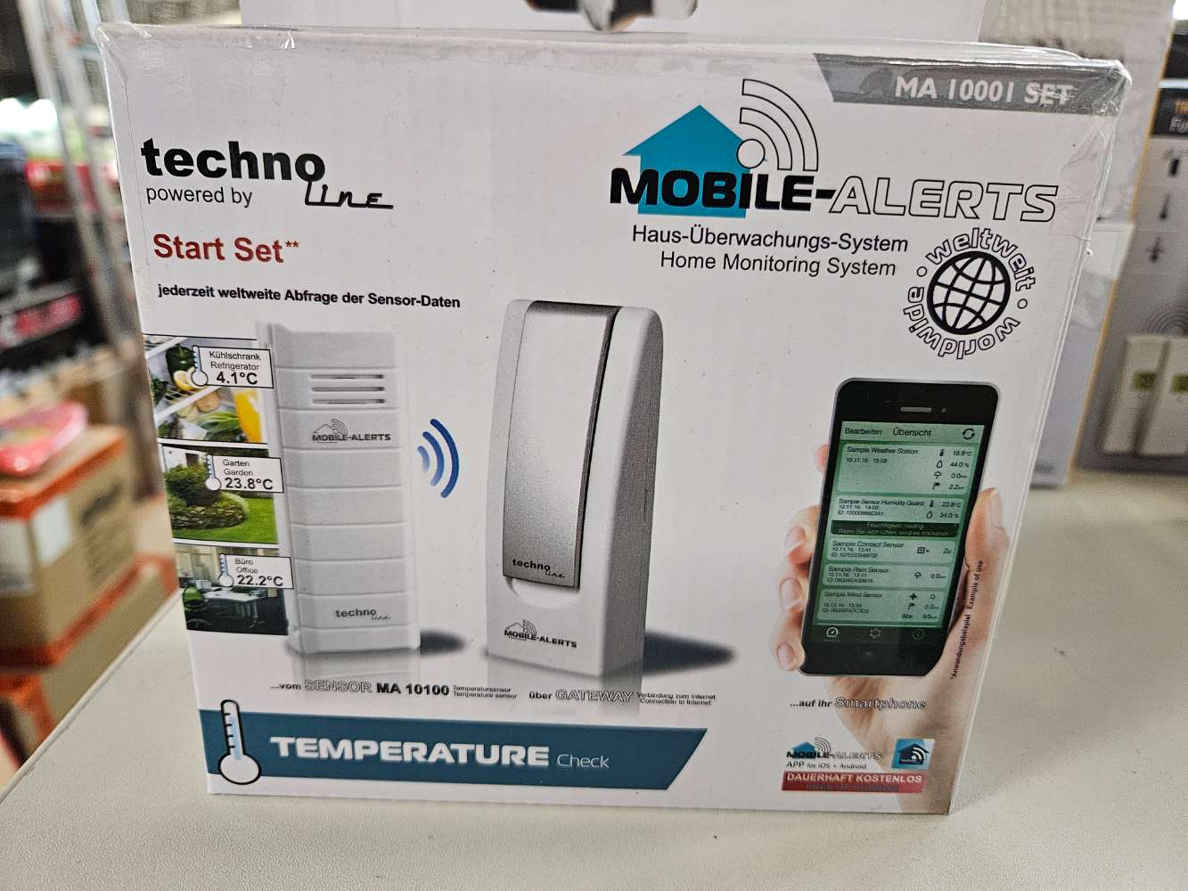 Mobile Alerts MA 10001 Starter Set statt 45€