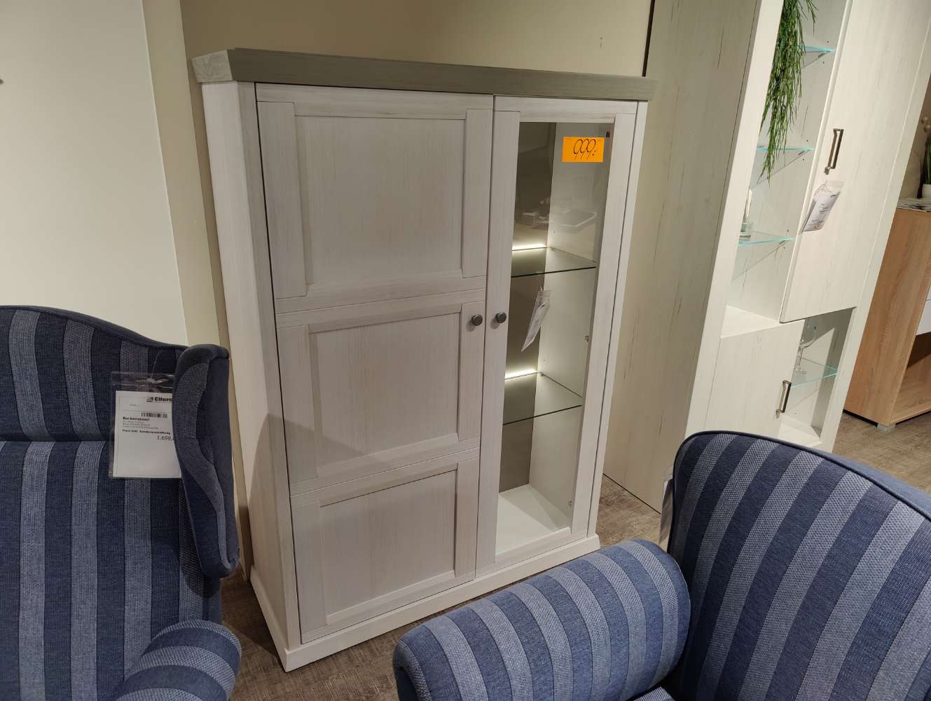 Highboard – Wöstmann – Casa 220 – Massivholz – inkl. Beleuchtung