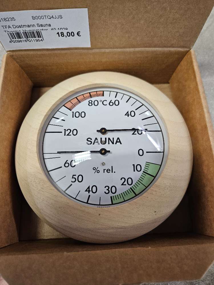 TFA Sauna Thermometer Hygrometer statt 39,99€