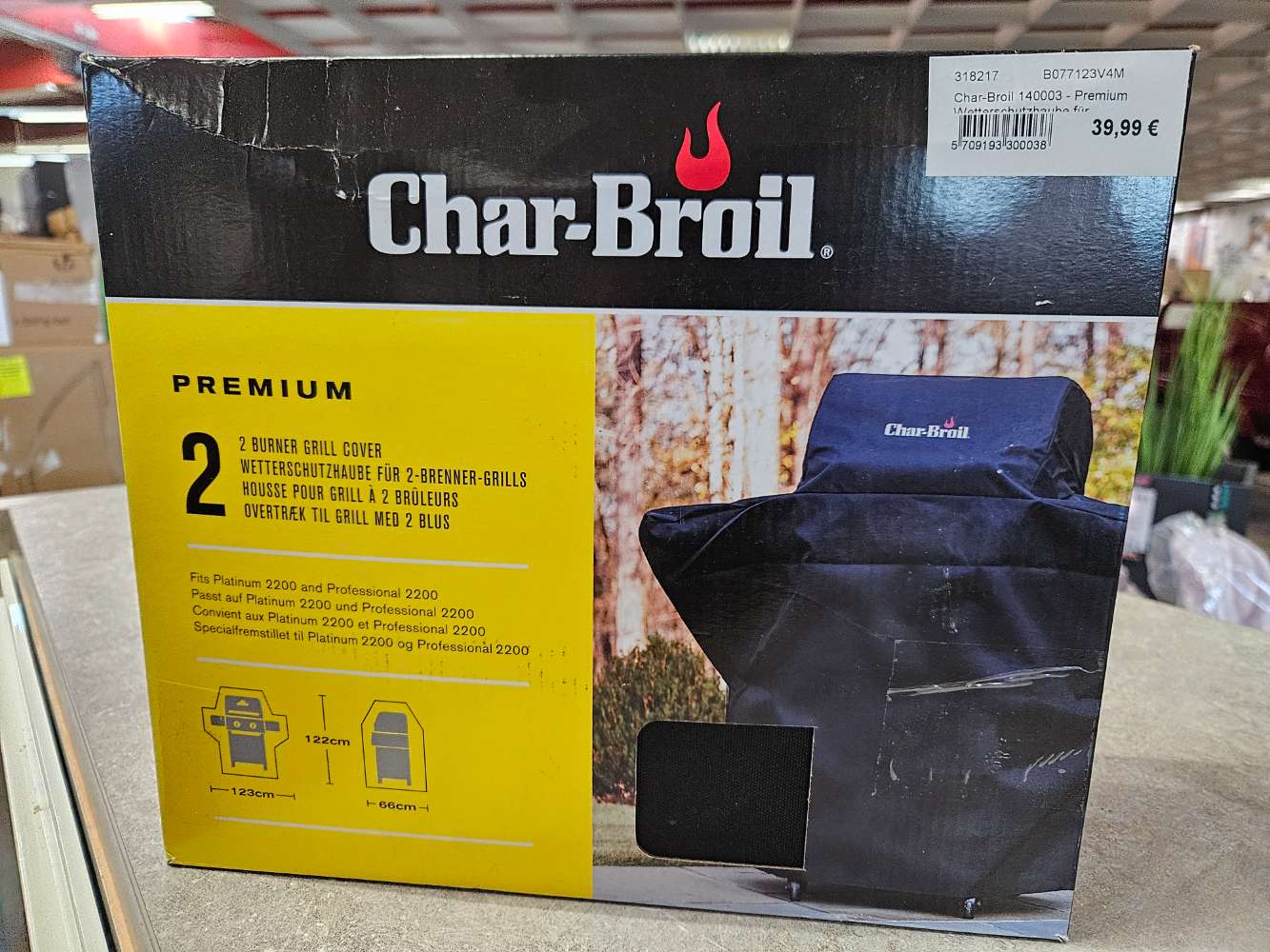Char Broil Wetterschutzhaube statt 79€