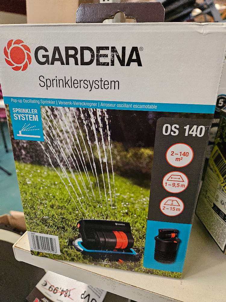 Gardena Versenk Viereckregner statt 49,99€