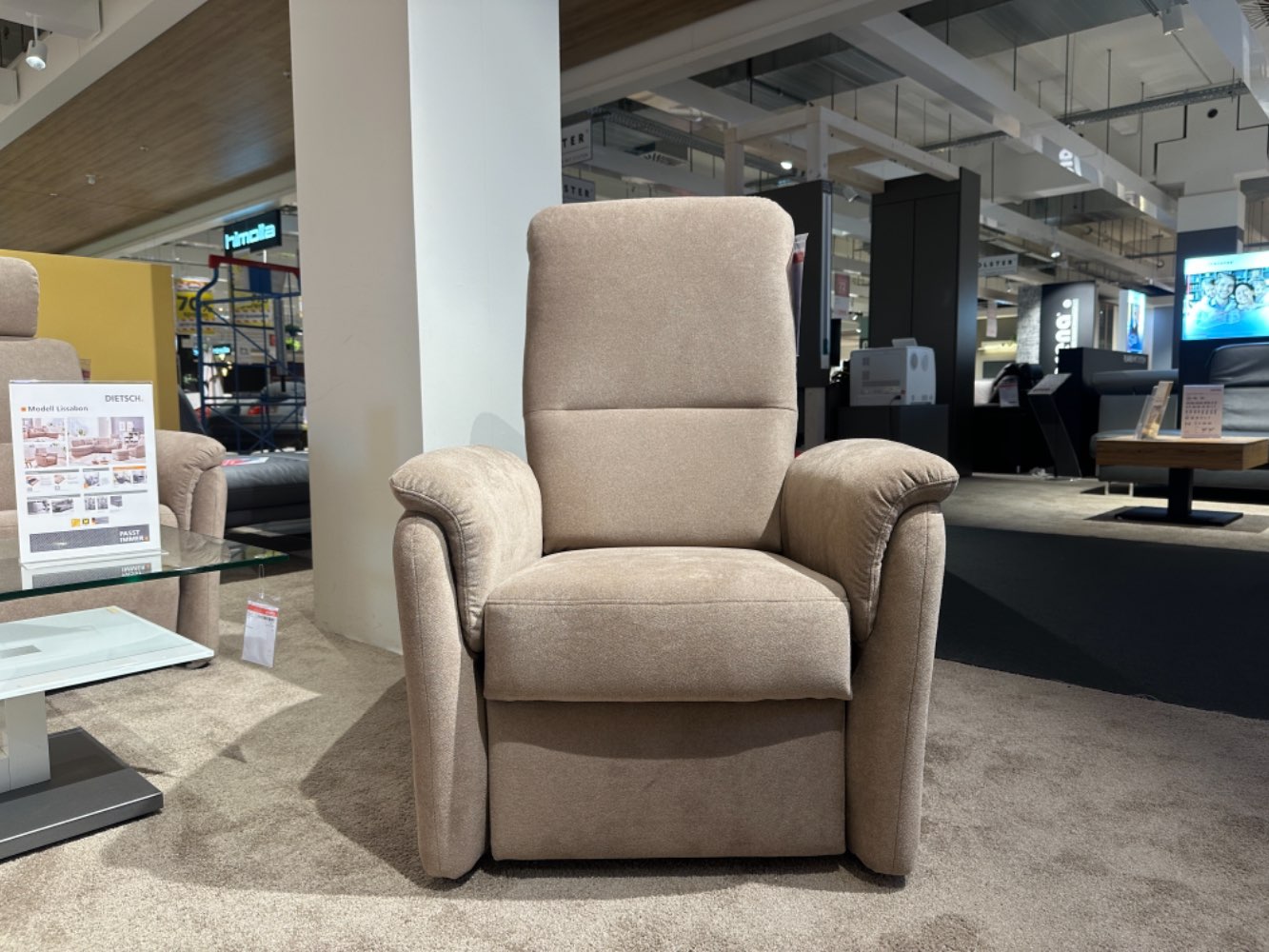 TV – Sessel / Stoffbezug