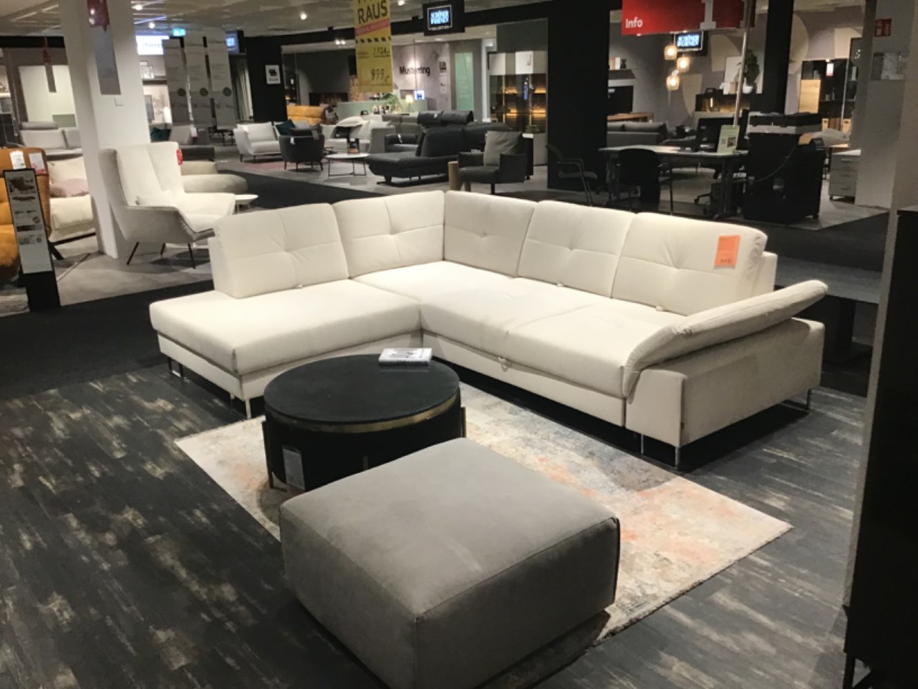 Möbel, Ecksofa Joli, Weiß, XXXLutz Karlsruhe