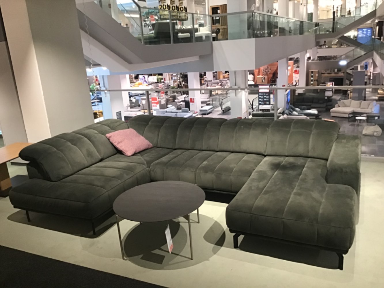 Wohnlandschaft Klagenfurt, Beldomo, Grün, XXXLutz Karlsruhe