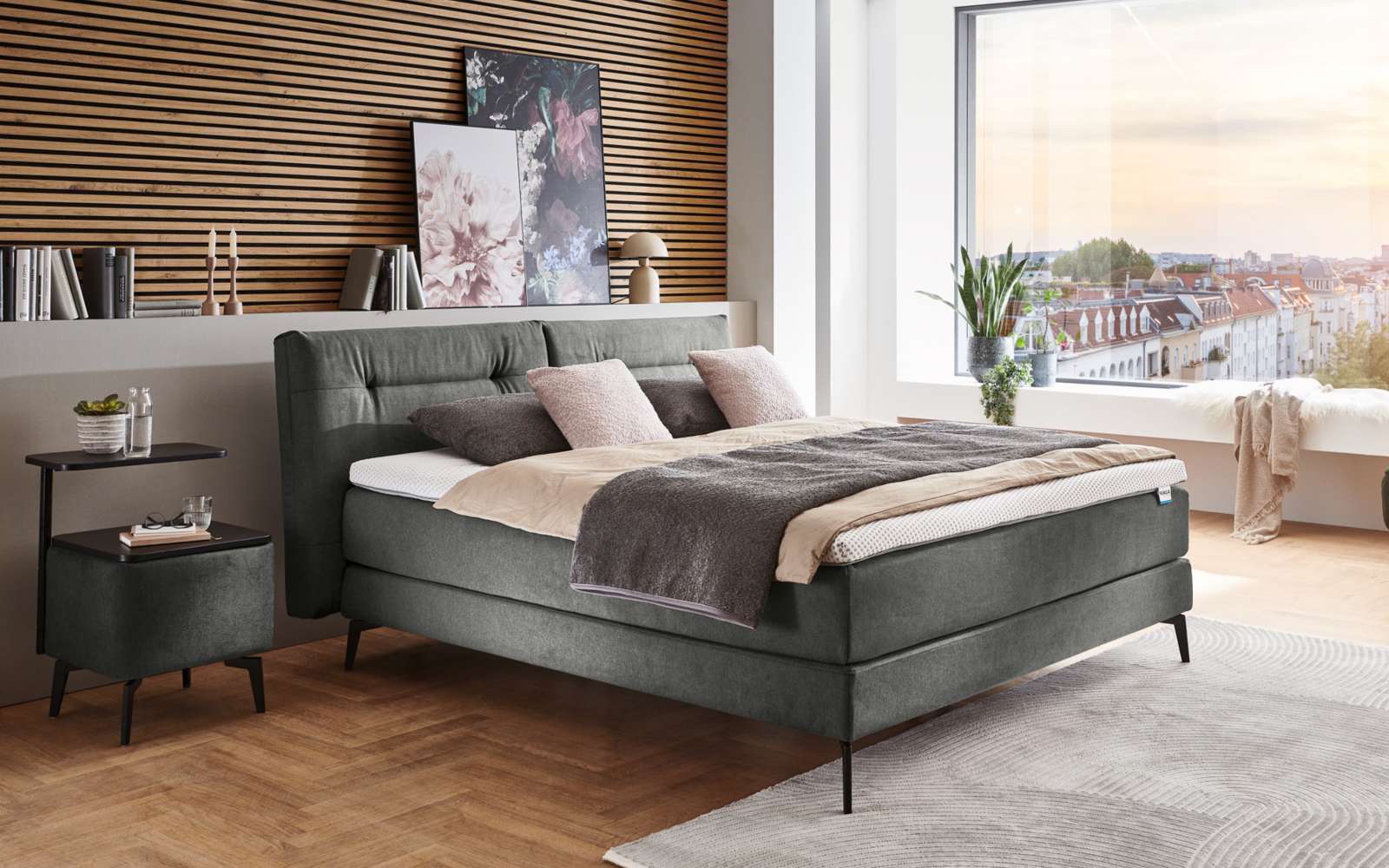 Boxspringbett von Hukla