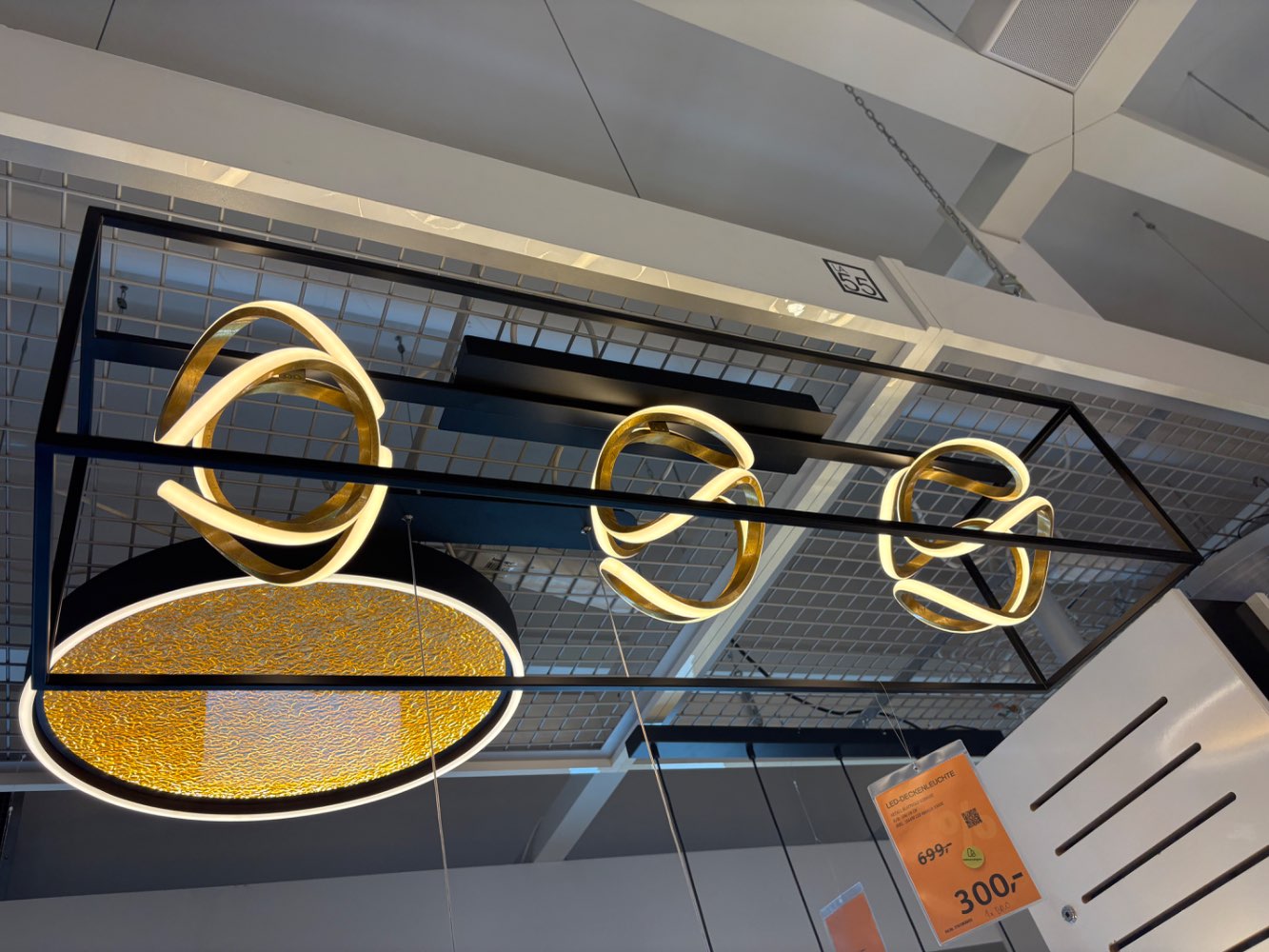 XXXLUTZ LED-DECKENLEUCHTE