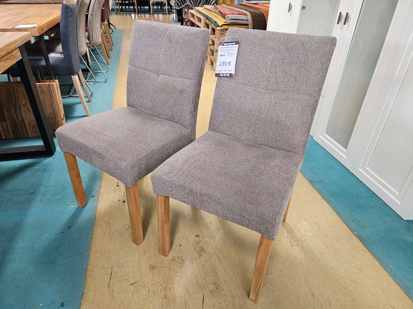 Woodford Esszimmerstuhl Maki 2er Set statt 539€