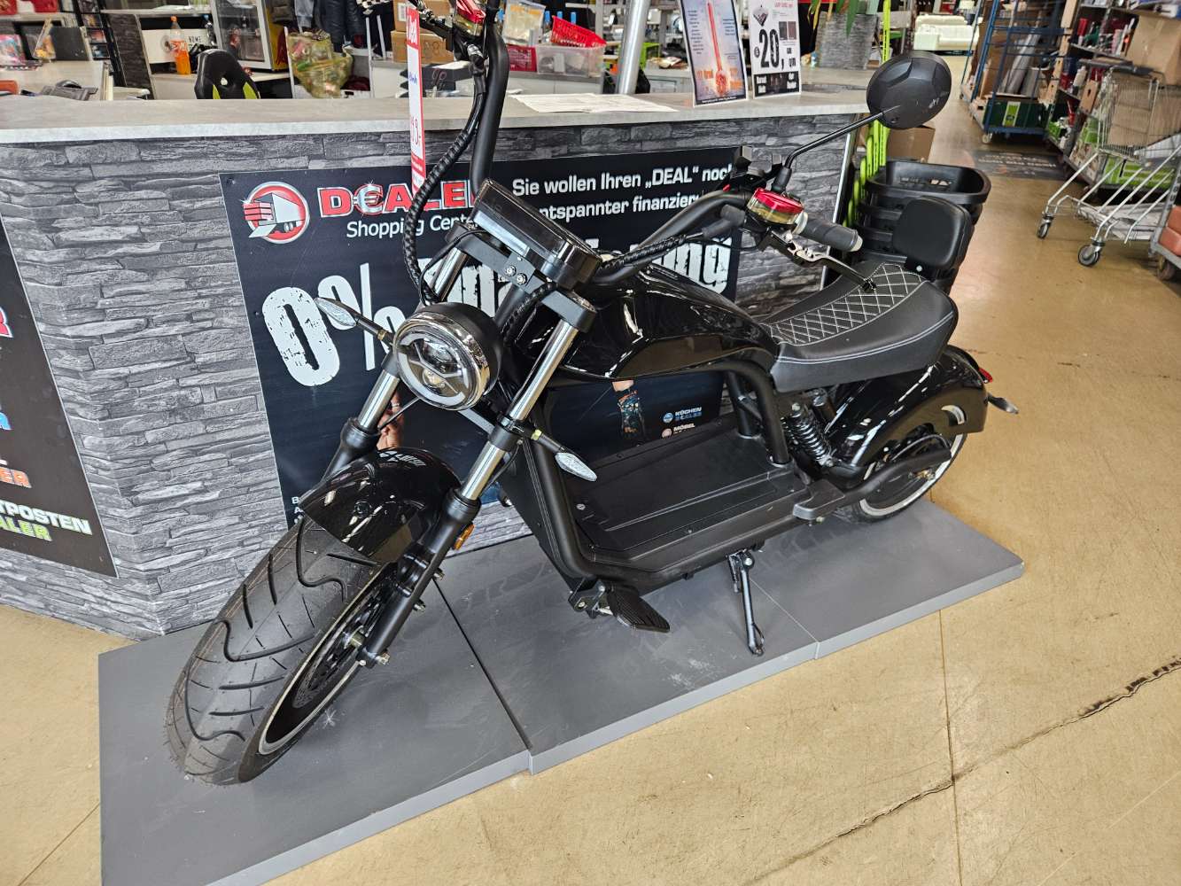 VOLTA HL 60 Chopper 45KM/H Schwarz Metallic statt 3899€