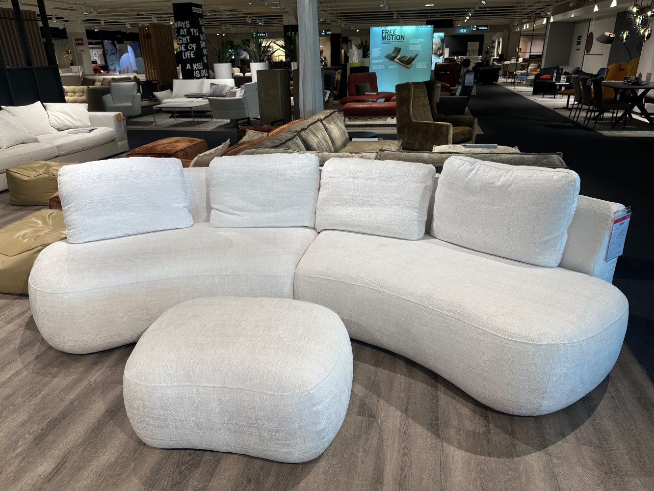 Rundecke / Stoffbezug