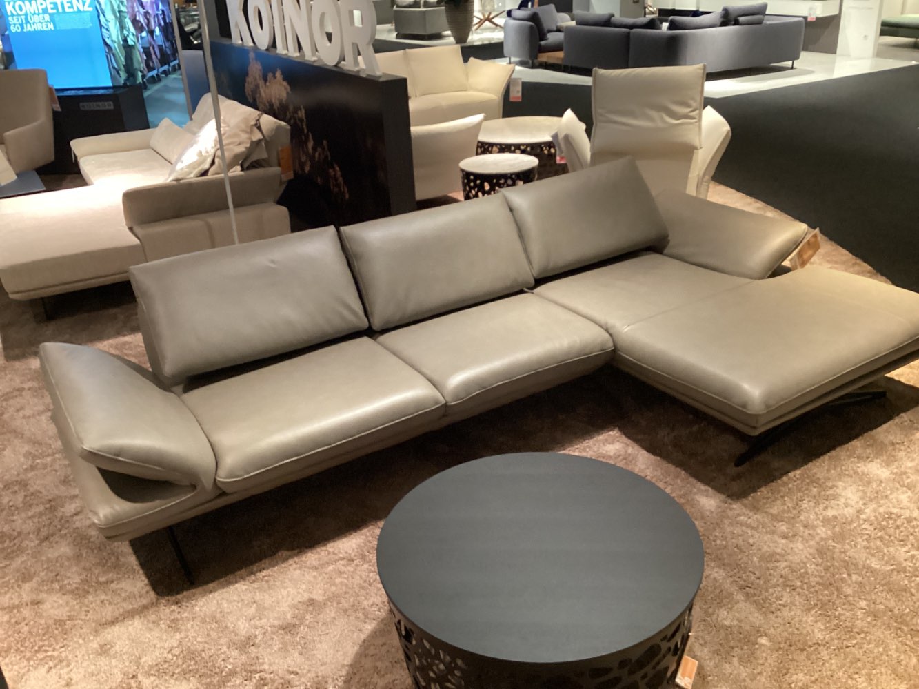 Möbel Ecksofa Koinor Element Echtleder XXXLutz Hirschaid