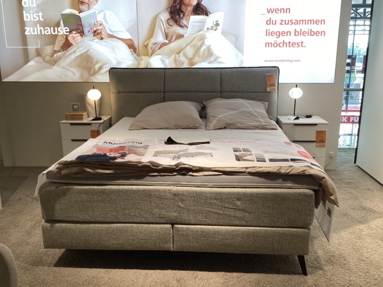 Boxspringbett, Musterring  MR XB 01