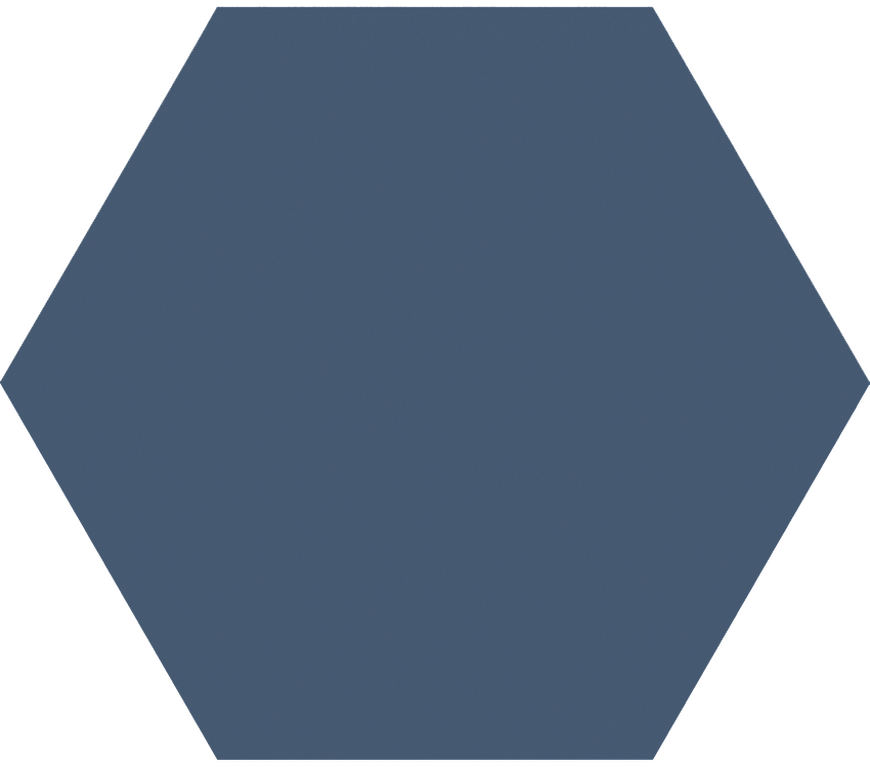 Cifre TIMELESS Hexagon marine matt 15×17 cm R10/B