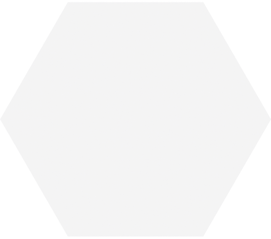 Cifre TIMELESS Hexagon white matt 15×17 cm R10/B