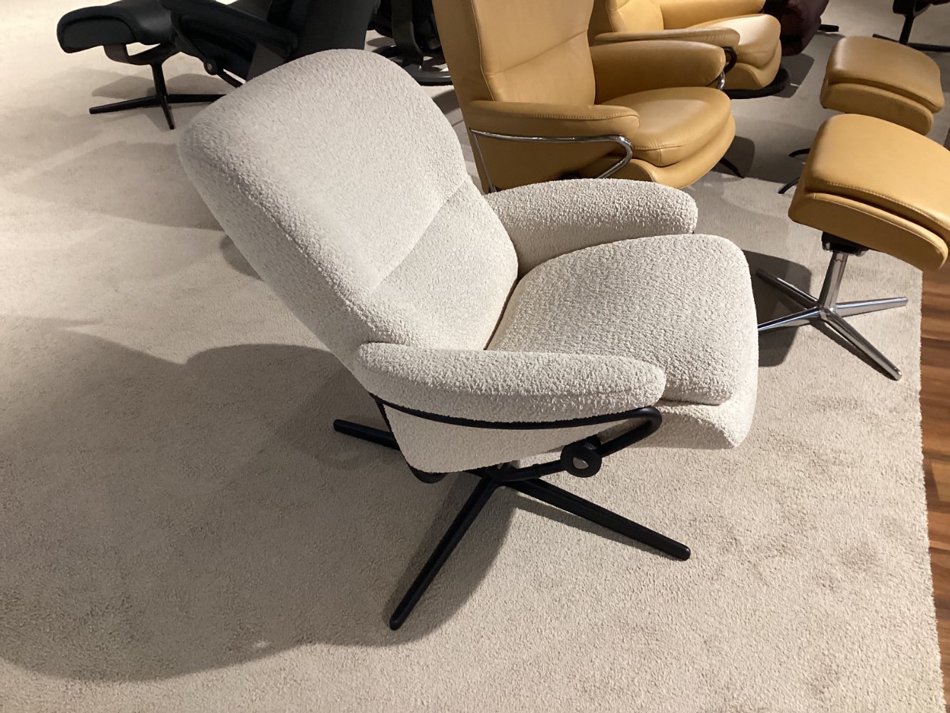 Relaxsessel „Rome“. Orig. Stressless, Stoffbezug