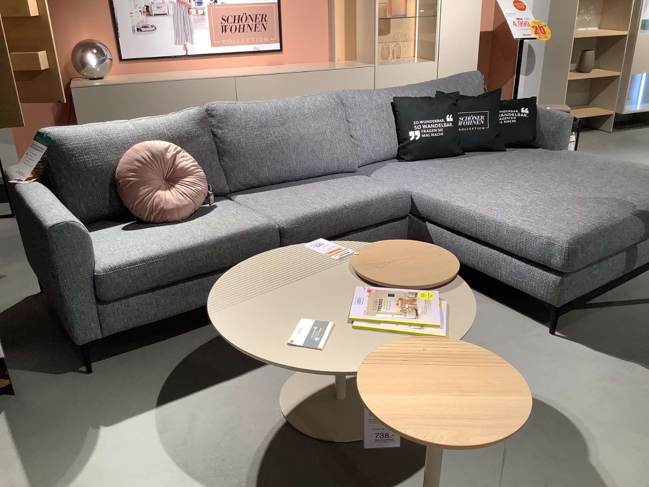 Polstergarnitur Elementgruppe Sofa Schöner Wohnen