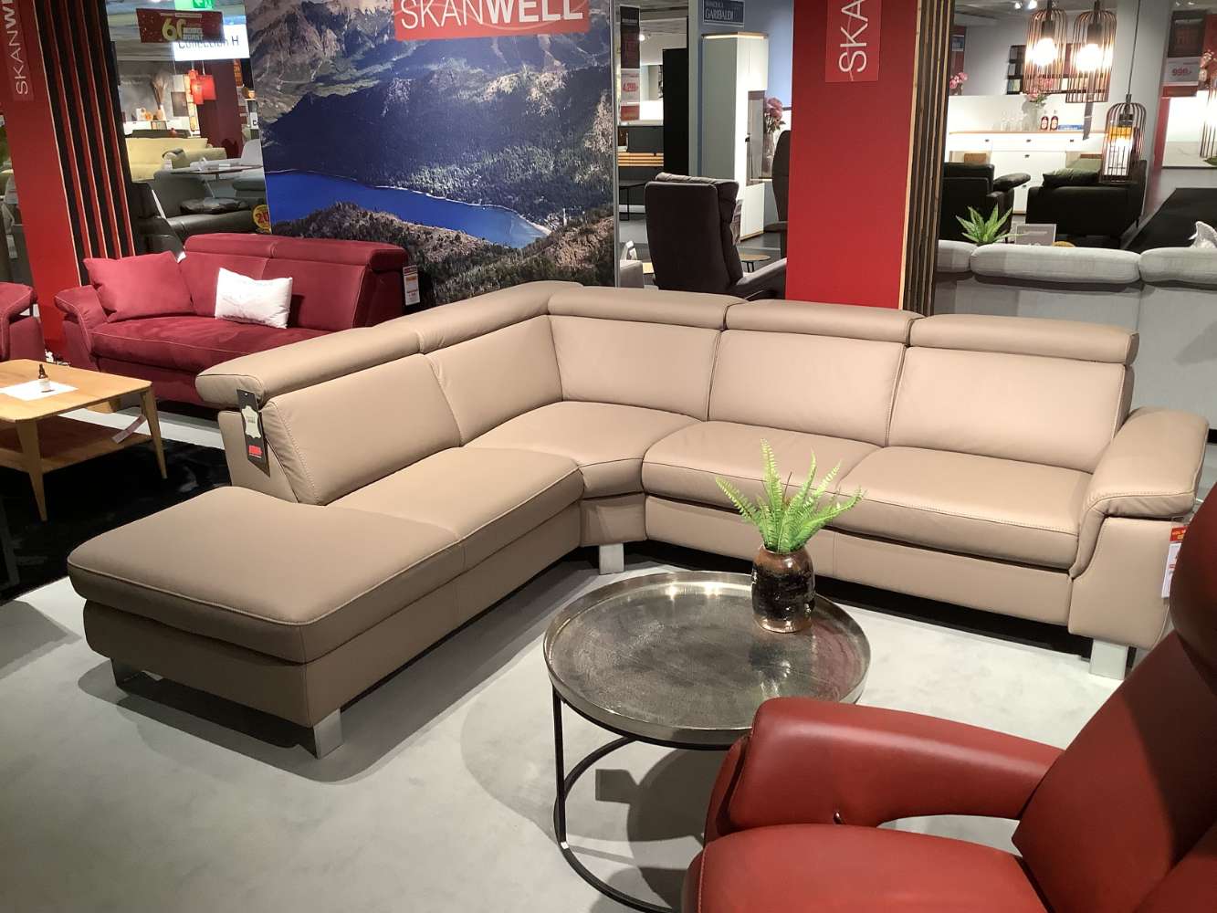 Polstergarnitur Elementgruppe Sofa Skanwell