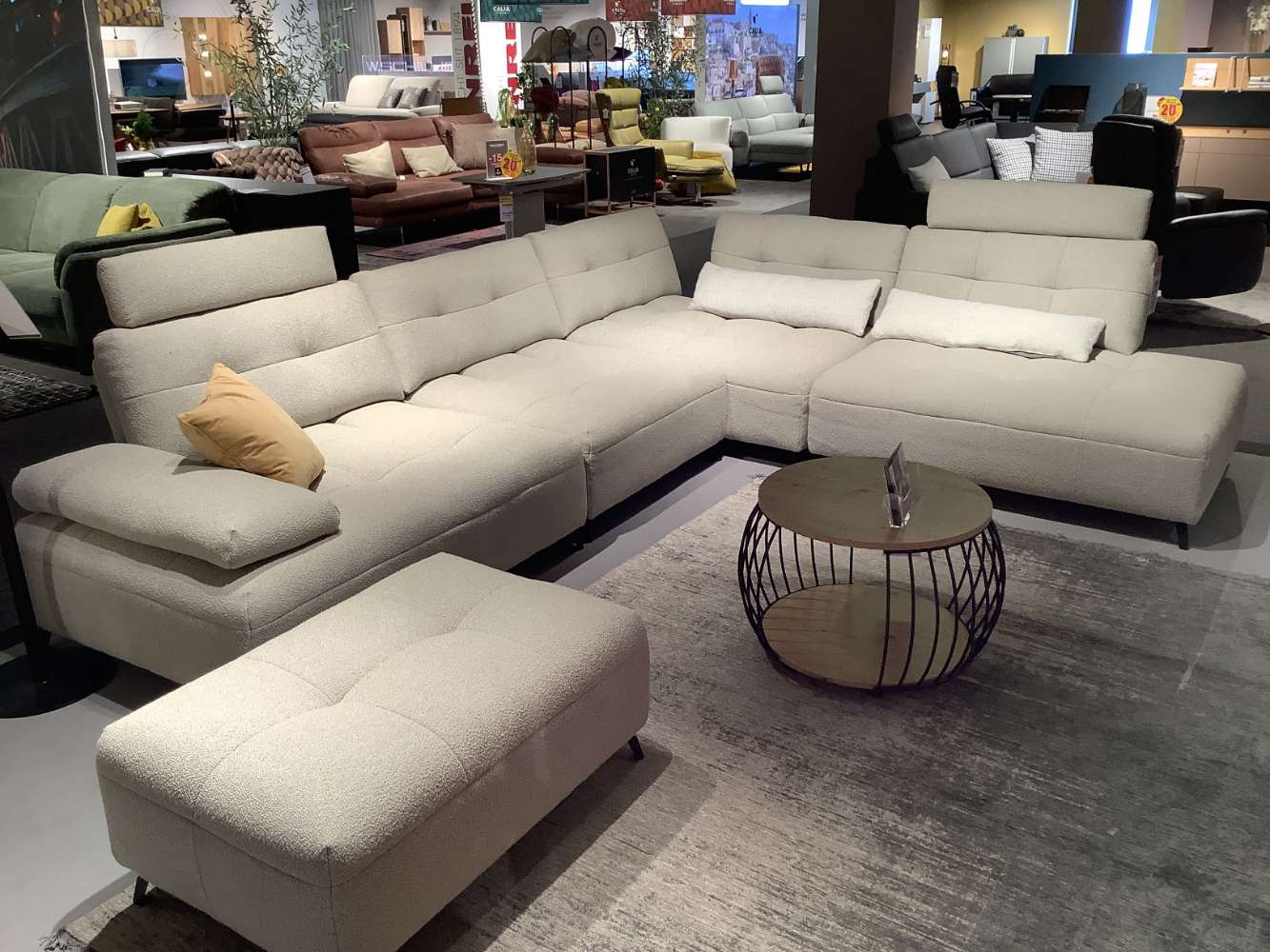 Polstergarnitur Elementgruppe Sofa Contur