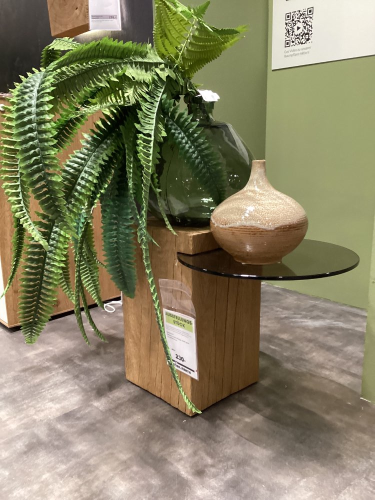 Besteilltisch mittel Naturstücke