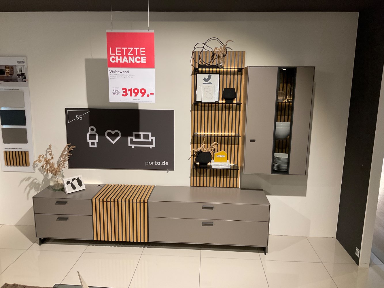 Die Hausmarke – Wohnwand, Serie Mondo Serido