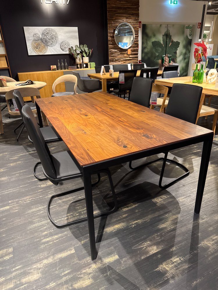 Möbel, Essgruppe Tak, TEAM7, Nussbaum, 200(300)/100/75, XXXLutz