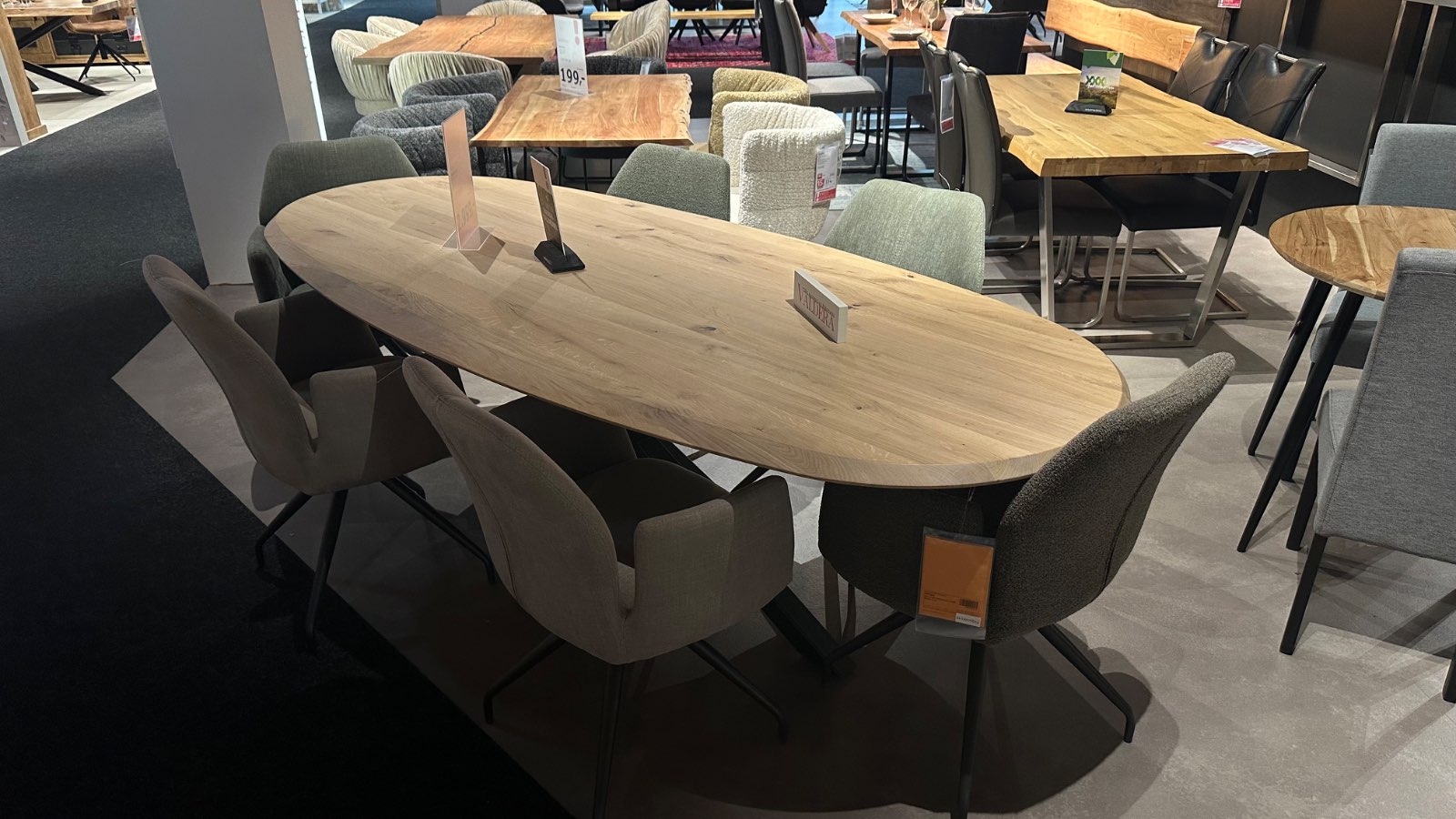 Essgruppe, Stühle, Esstisch, Eiche XXXL