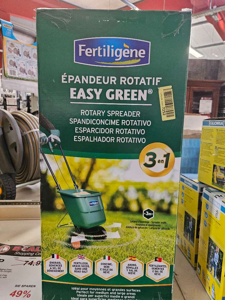 FERTILIGENE Düngerstreuer Streuwagen 3m statt 74,99€