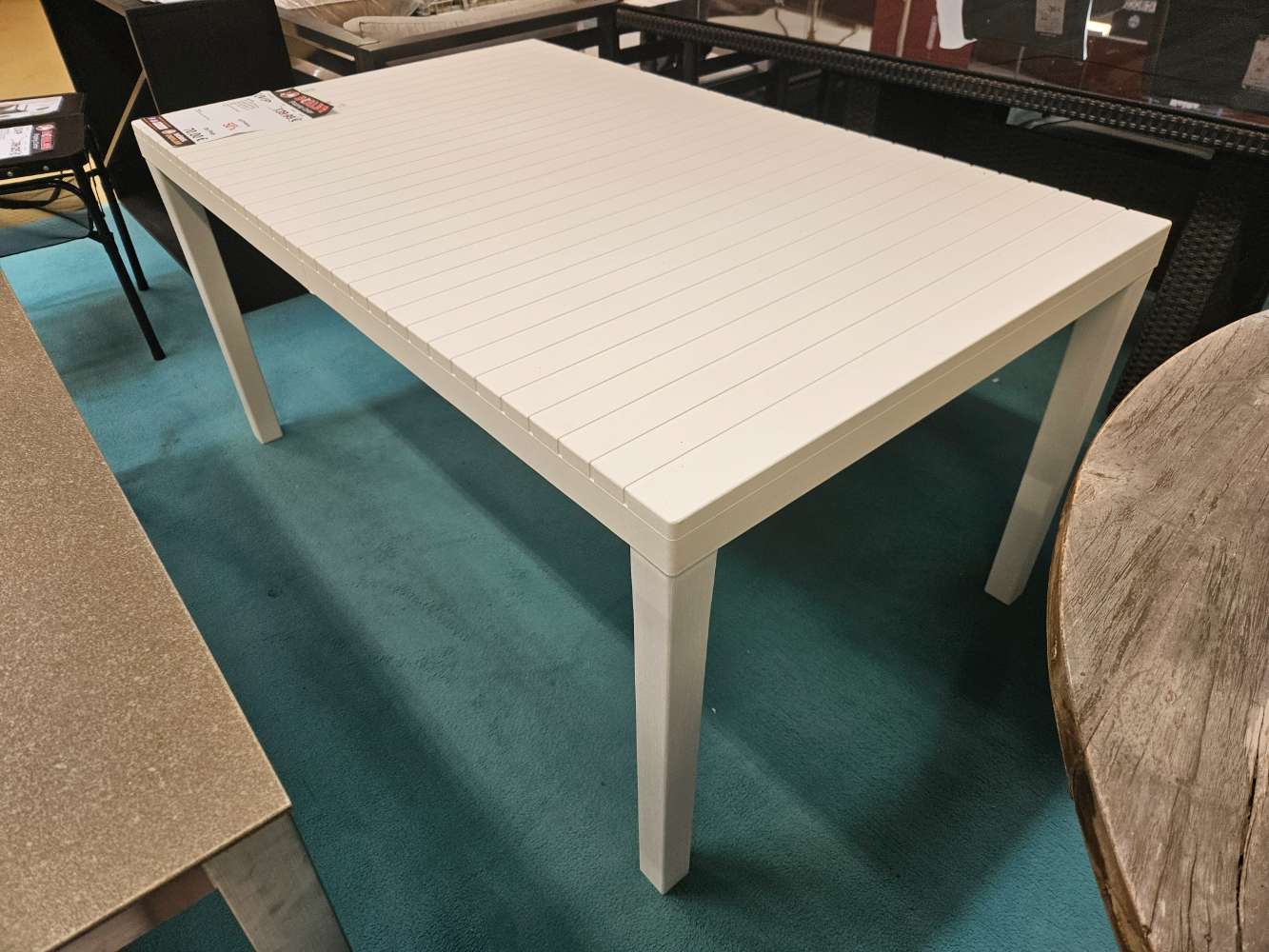 DMORA Gartentisch Maratea Außentisch Weiß statt 139,99€