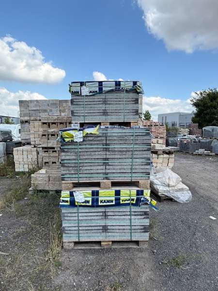 KANN Gehwegplatte 60x40x5 cm  anthrazit betonglatt (2.Wahl)