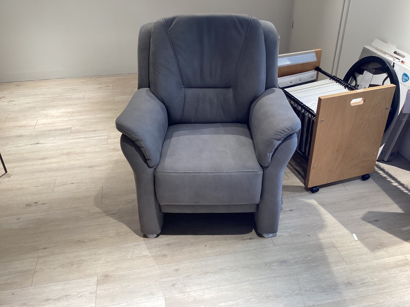 Möbel,Beldomo Sessel Lugano,90x100x92cm,grau,XXXLutz