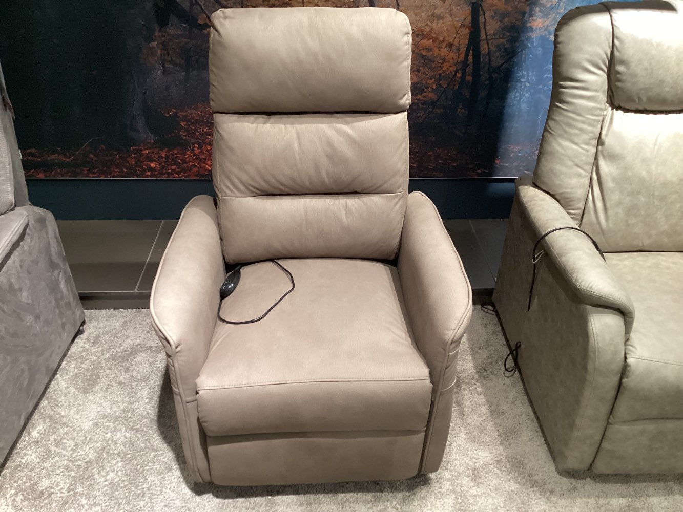 Möbel Baizhijia Relaxsessel Maria 76x106x158cm Stoff Braun XXXLut