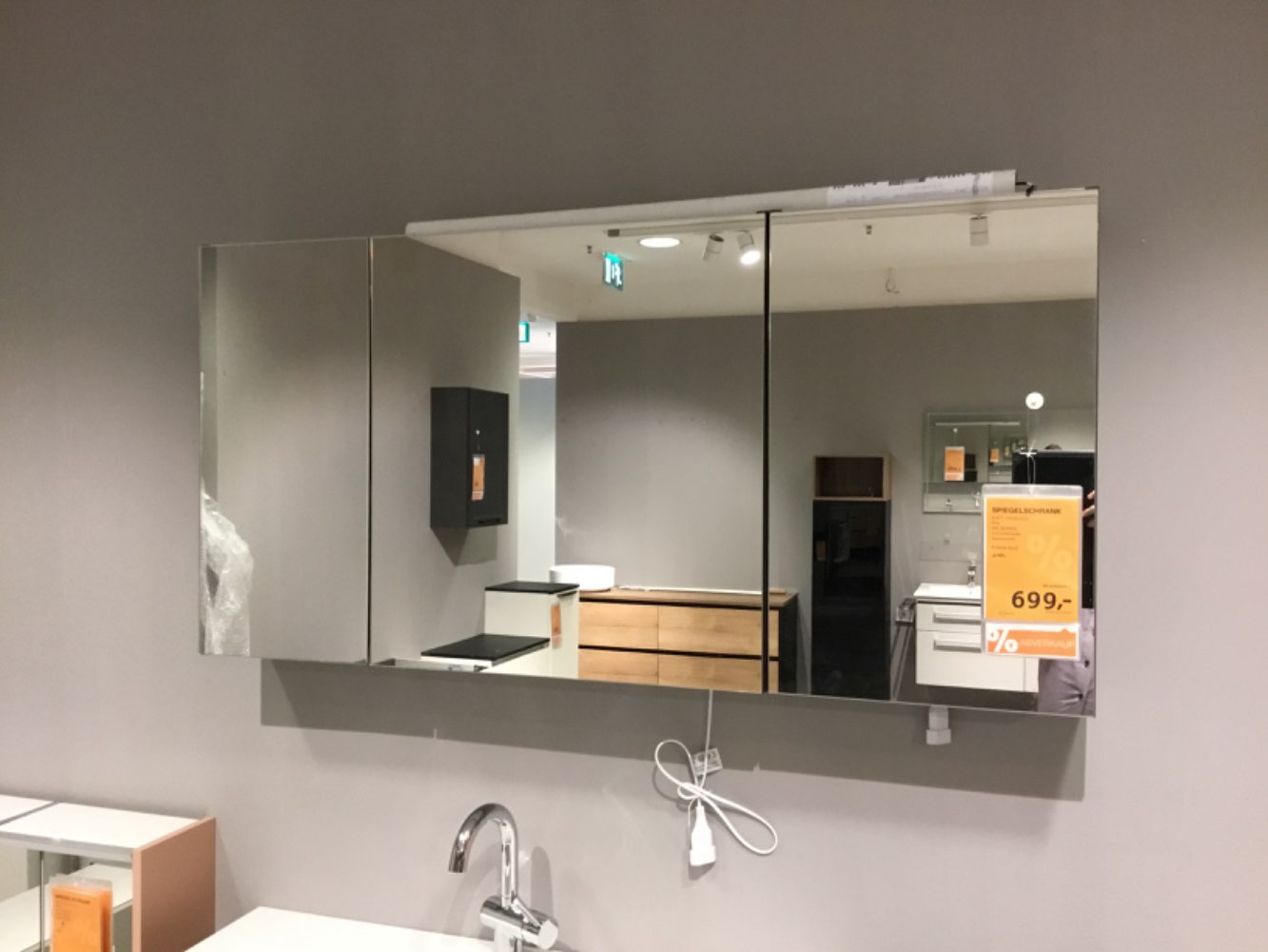 Möbel, Badezimmer Spiegelschrank Dieter Knoll