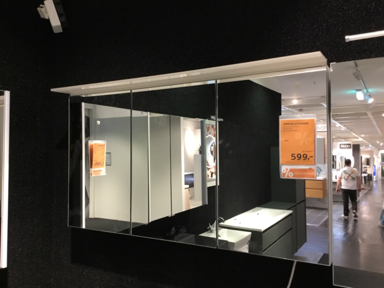 Möbel, Badezimmer Spiegelschrank Dieter Knoll