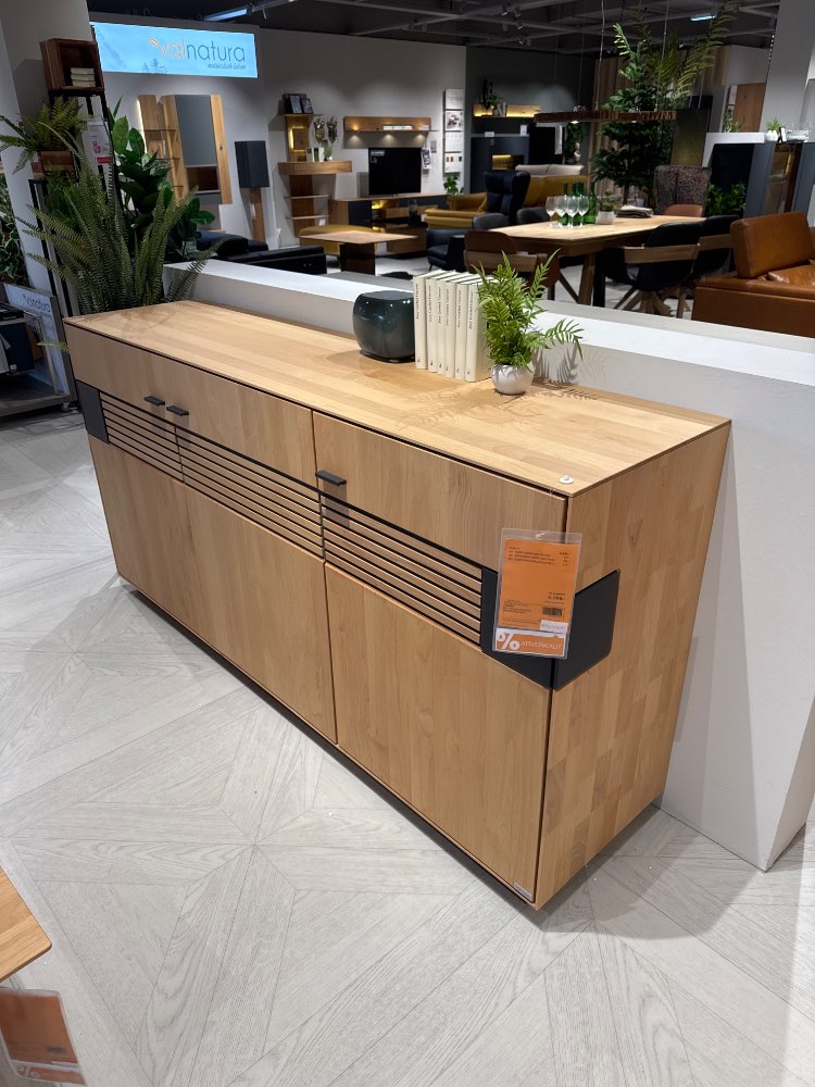 Möbel, Sideboard Trento, Wöstmann, Erle massiv, 182cm, XXXLutz