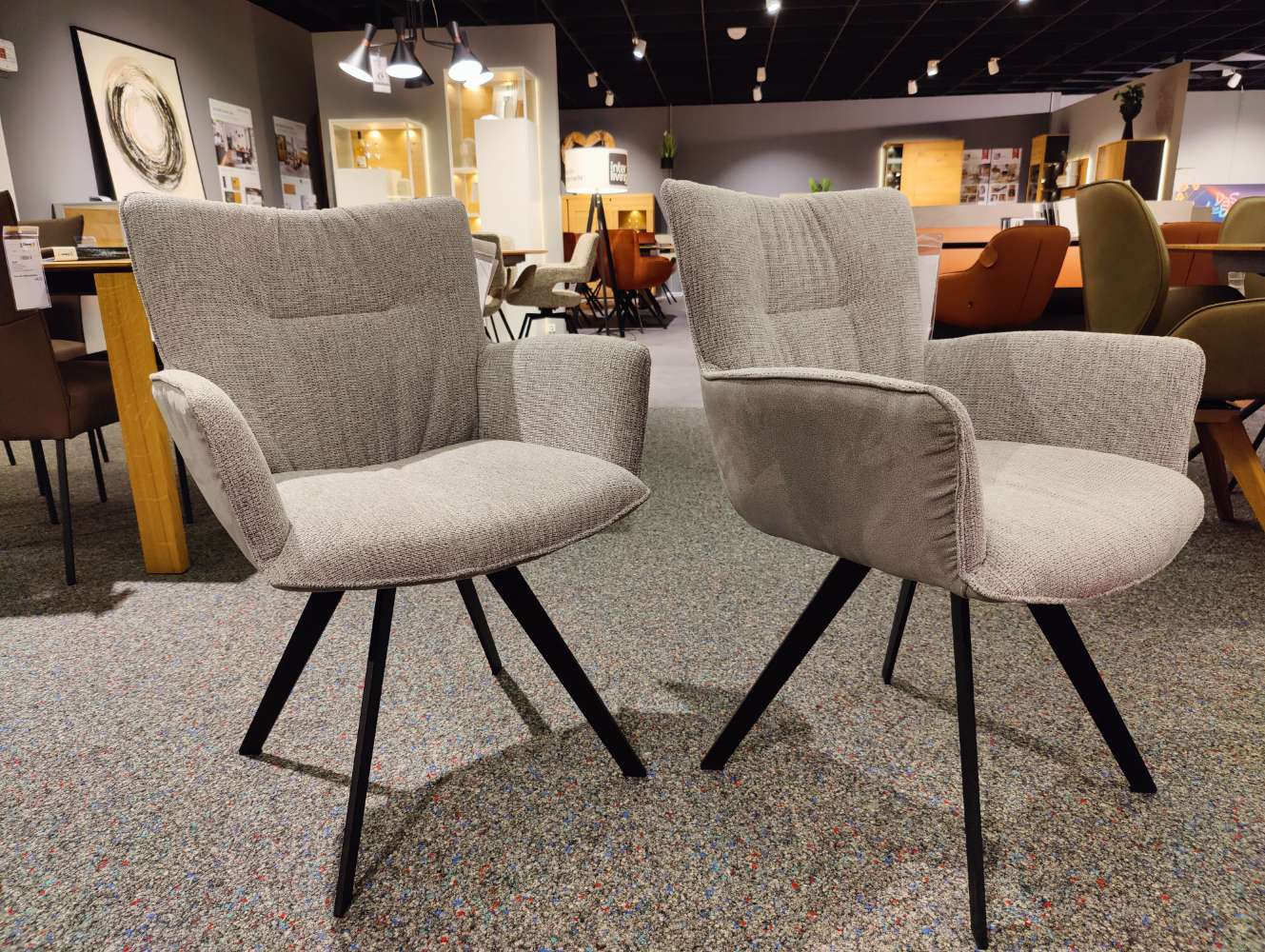 Stuhl – 2 Schalensessel – INTERLIVING 5111 – 2 Sessel