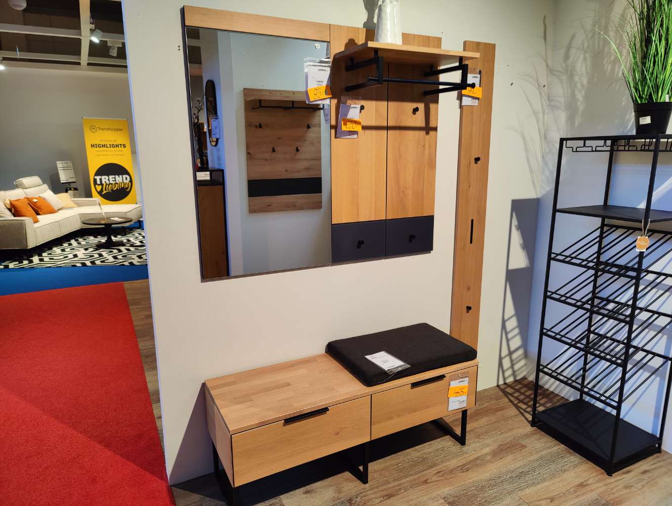 Garderobe – Wittenbreder – Novara – Wildeiche – Garderobenkombi
