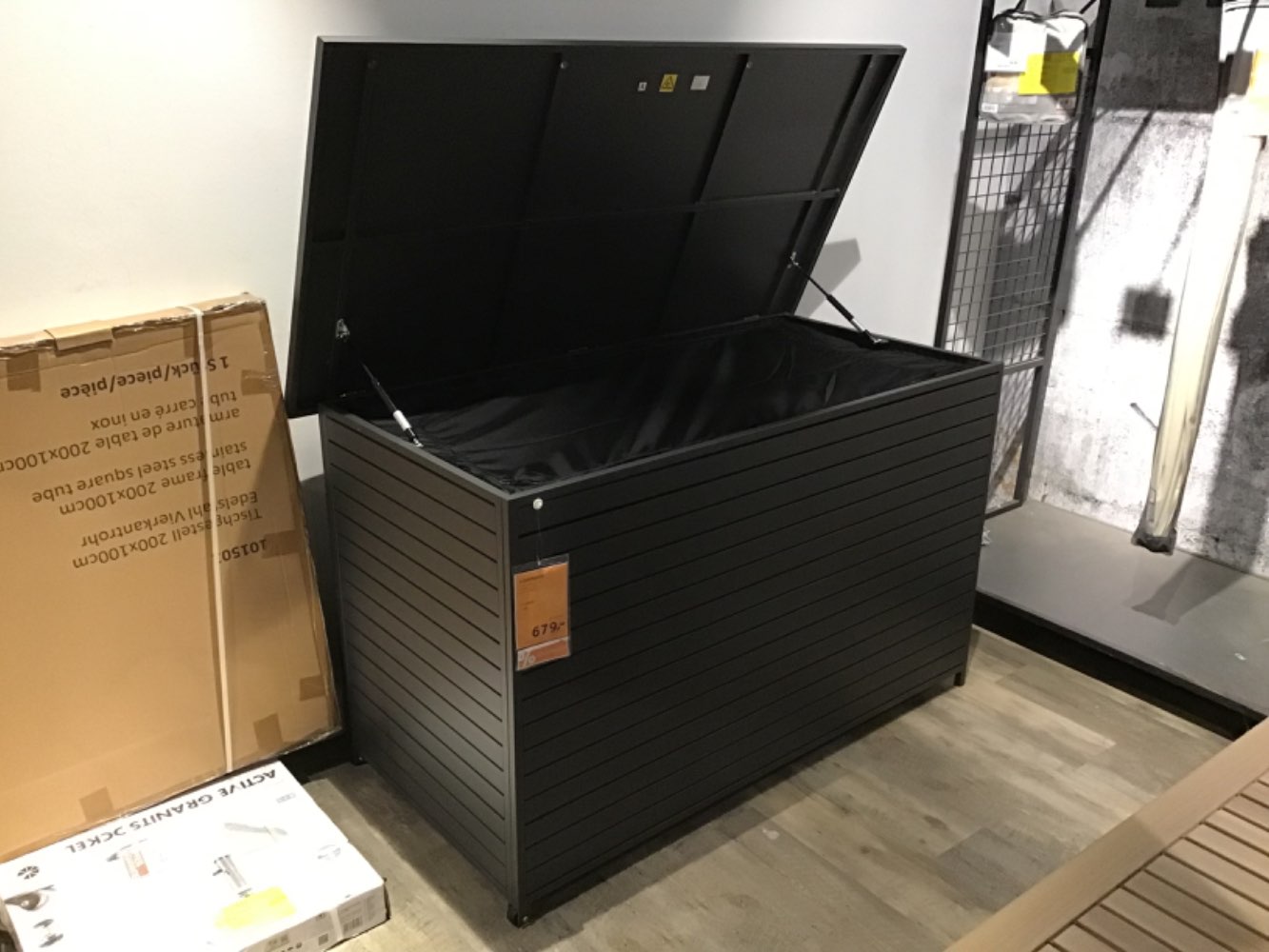XXXLutz Ausstellungsstück Möbel Kassenbox Space grau