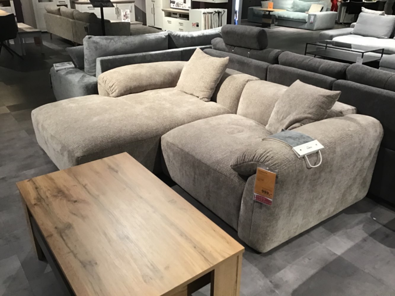 XXXLutz Ausstellungsstück Möbel Ecksofa Classy braun